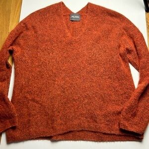 Mos Mosh MM Thora V‎ Neck alpaca blend sweater